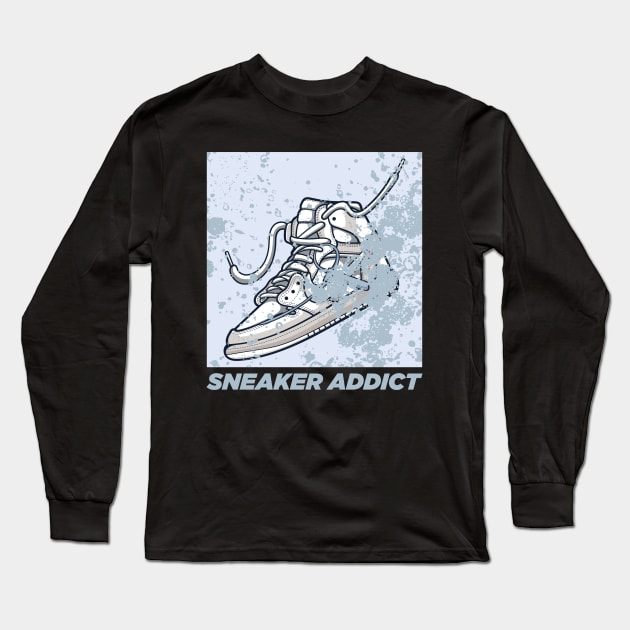 Retro OFW White Sneaker Long Sleeve T-Shirt by milatees